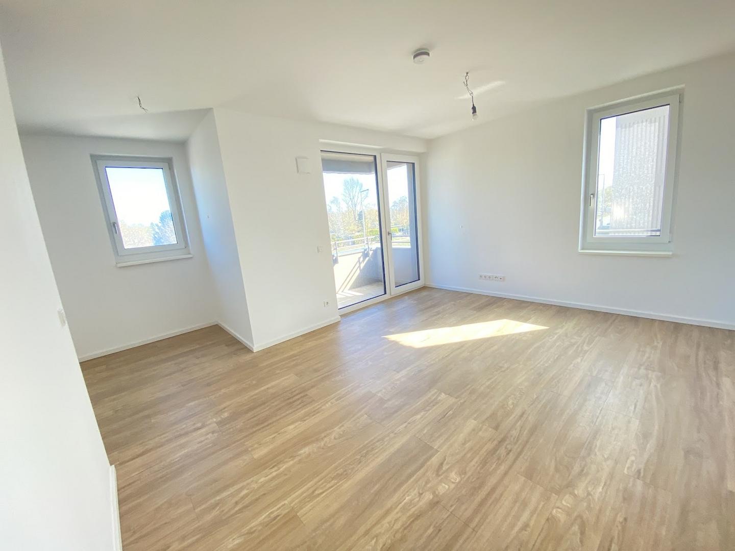 Offener Wohn- und Küchenbereich