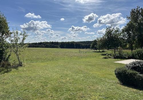 herrliche Aussicht ins Grüne