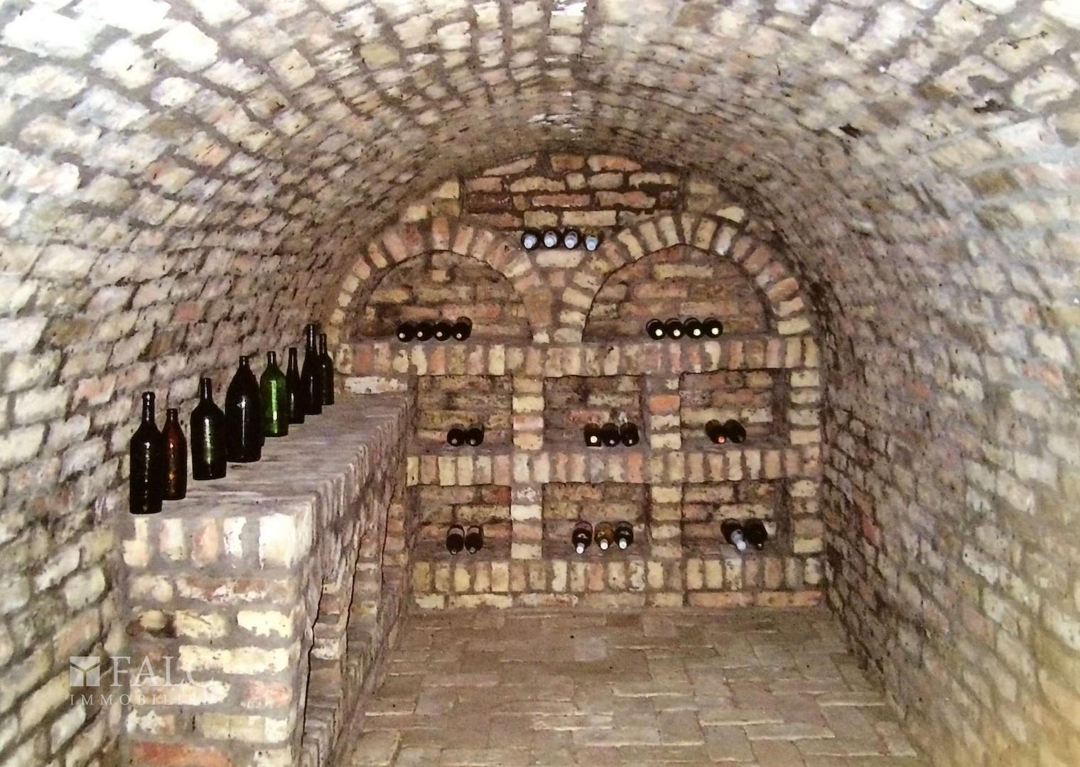 Wine cellar entrance (we the two winecellars)