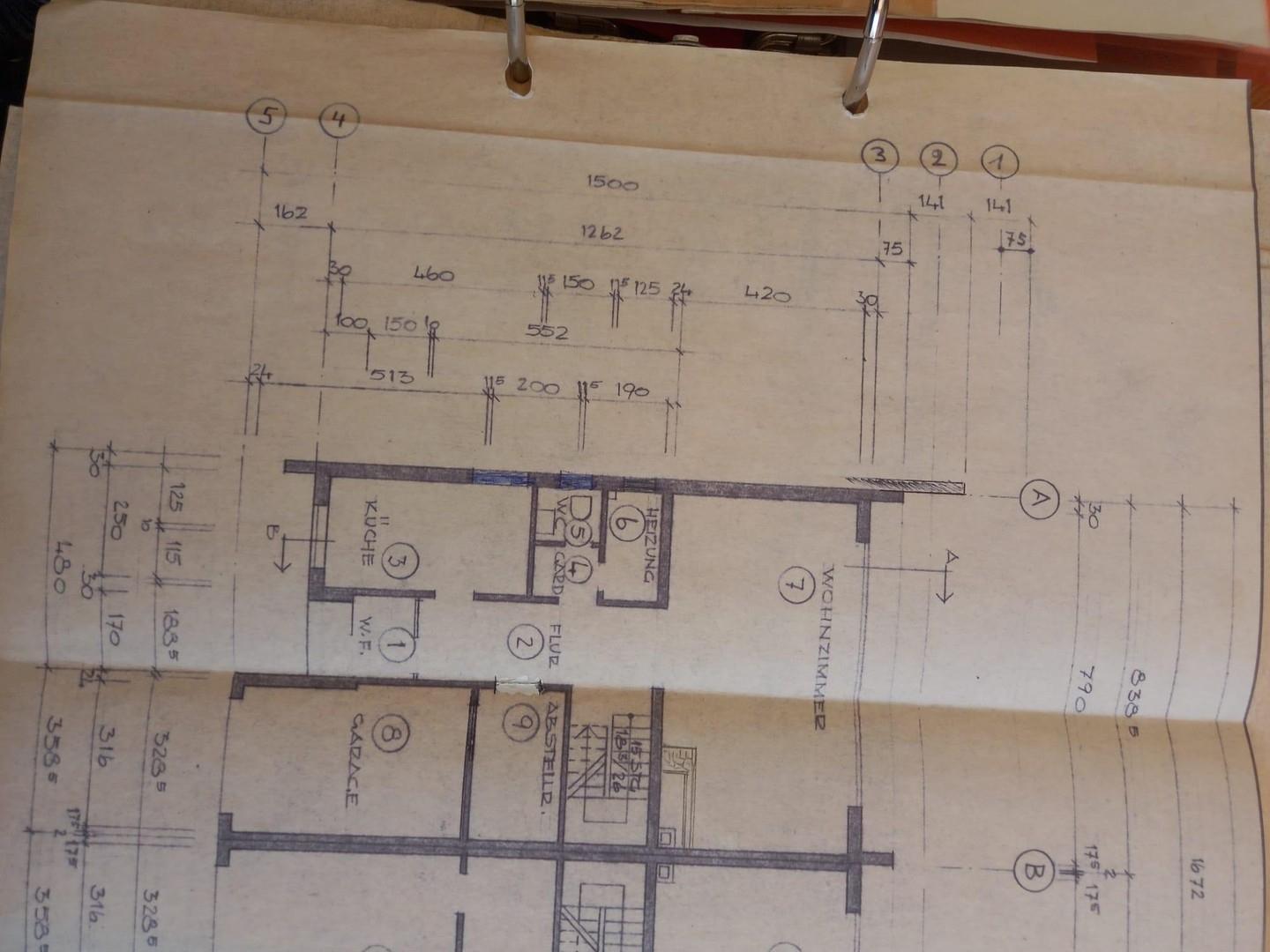 Lageplan Erdgeschoß 