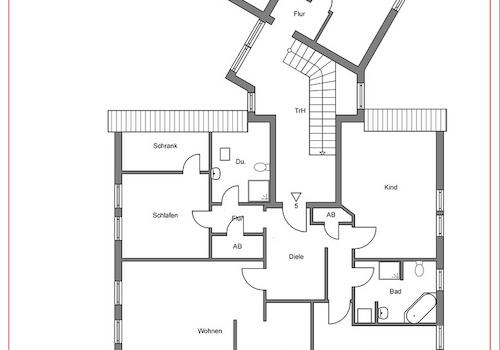 Grundriss Dachgeschoss