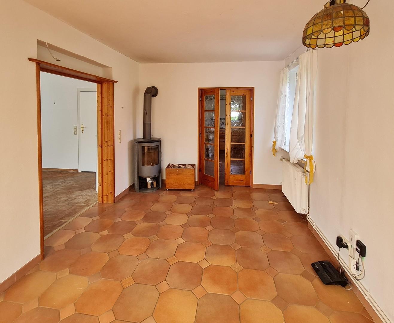 Esszimmer mit Blick zur Küche