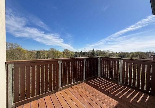 Großzügiger Balkon