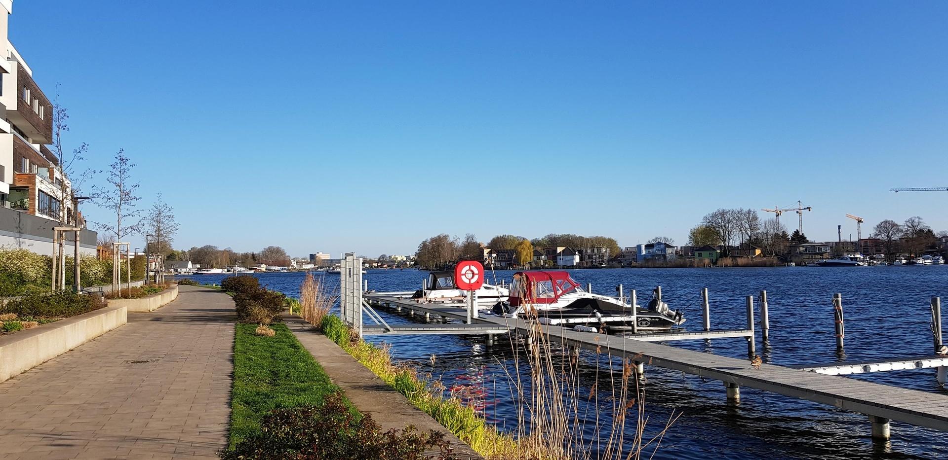 Quartierseigene Steganlage