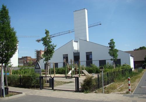 Eigene Heizzentrale mit Biome.