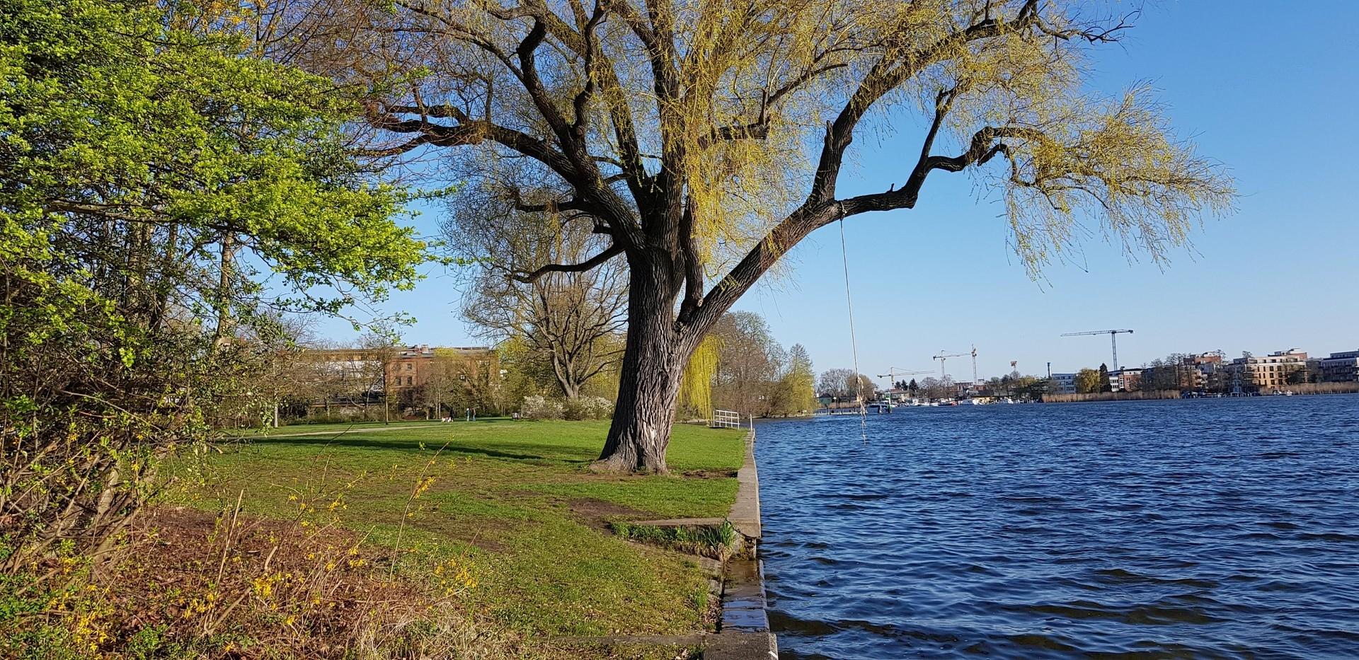 Wunderschöner Park nebenan