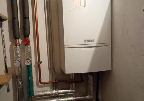 Gastherme im Heizungskeller