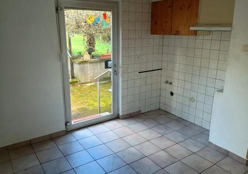 Küche OG 05, Bick i. d. Garten