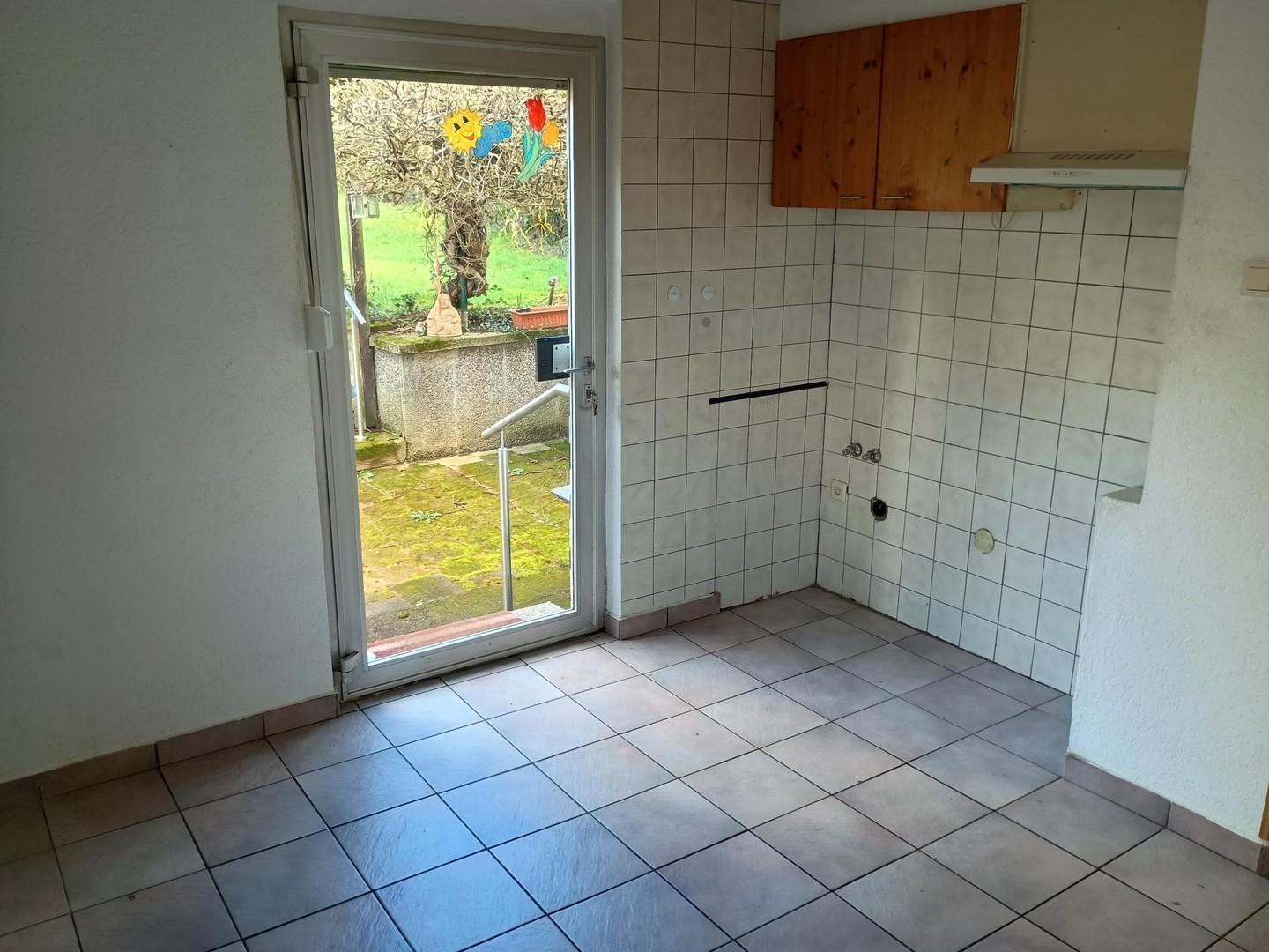 Küche OG 05, Bick i. d. Garten