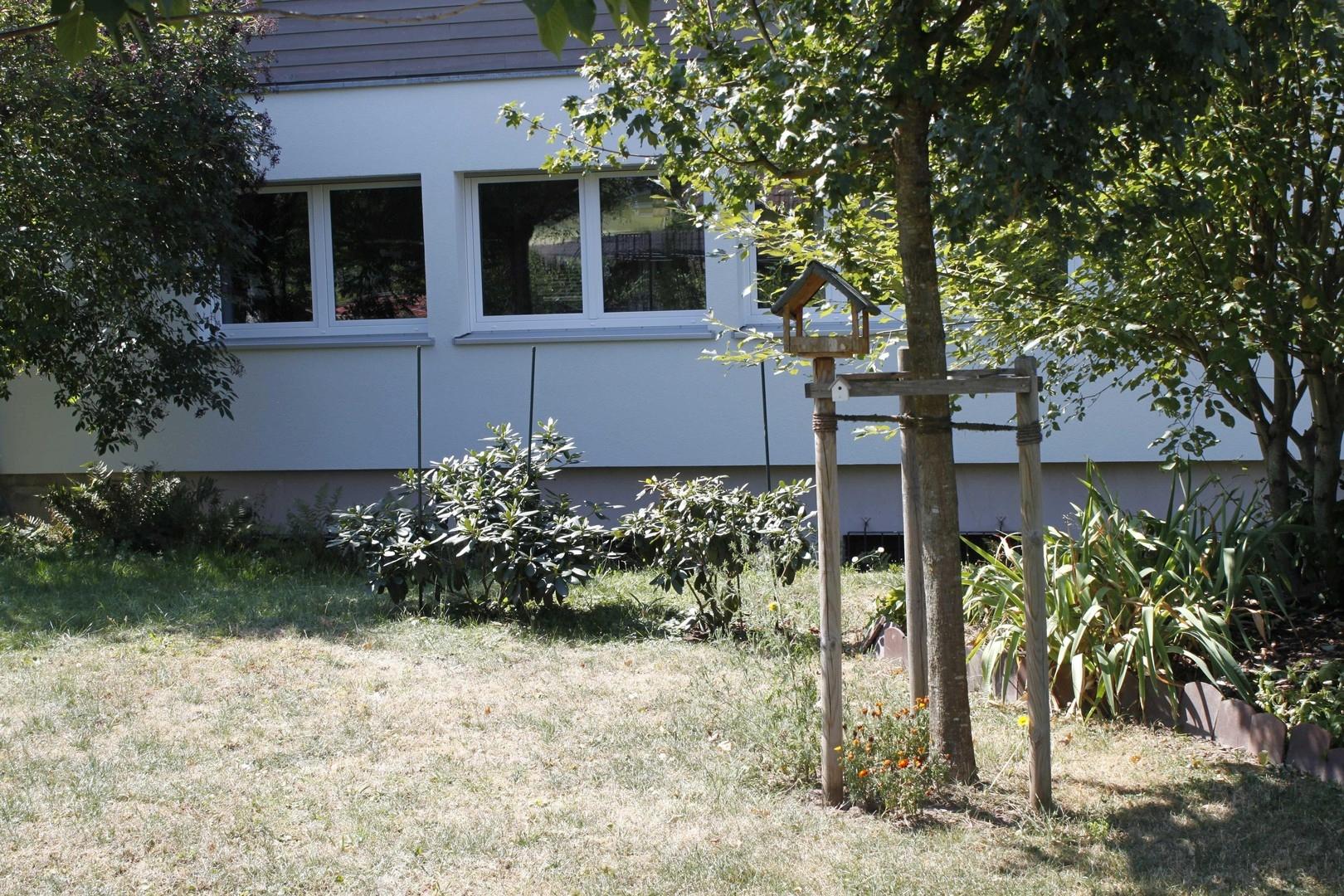 Wohnung mit Gartenblick