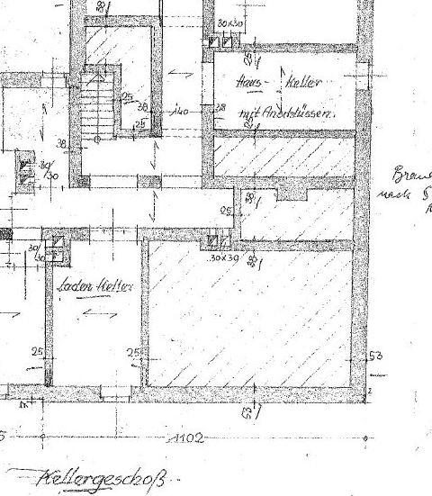 Grundriss Kellergeschoss