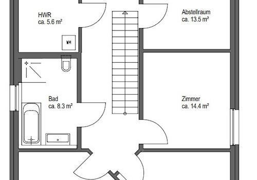 Grundriss Gartengeschoss
