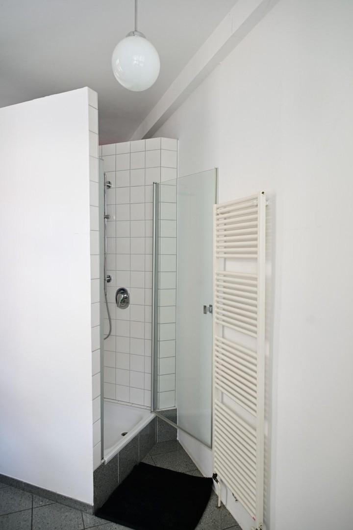 Dusche im WC Bereich