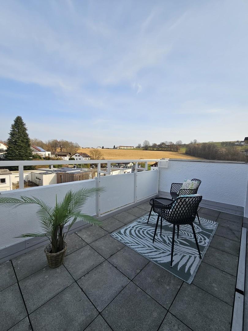 Dachterrasse mit Blick