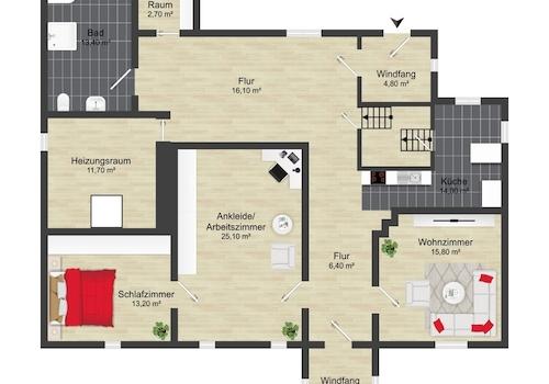 Grundriss Erdgeschoss