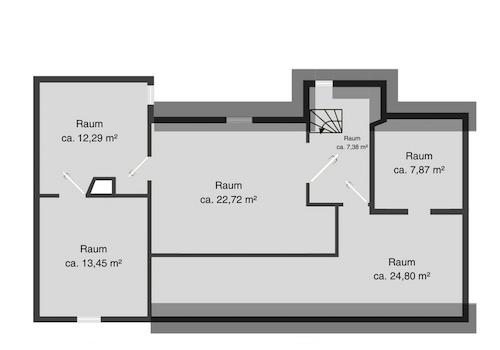 Grundriss Dachgeschoss