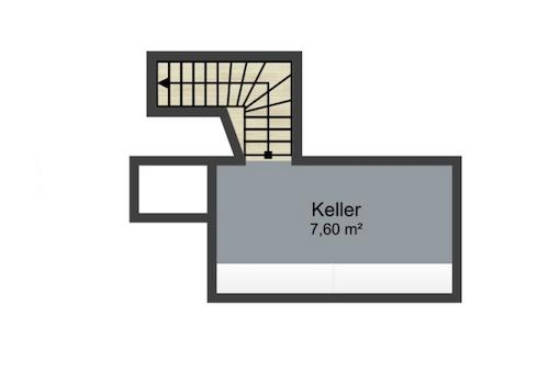 Grundriss Kellergeschoss