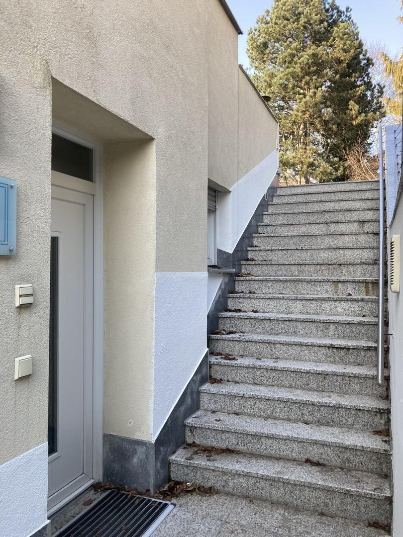 Treppe mit Liftoption 