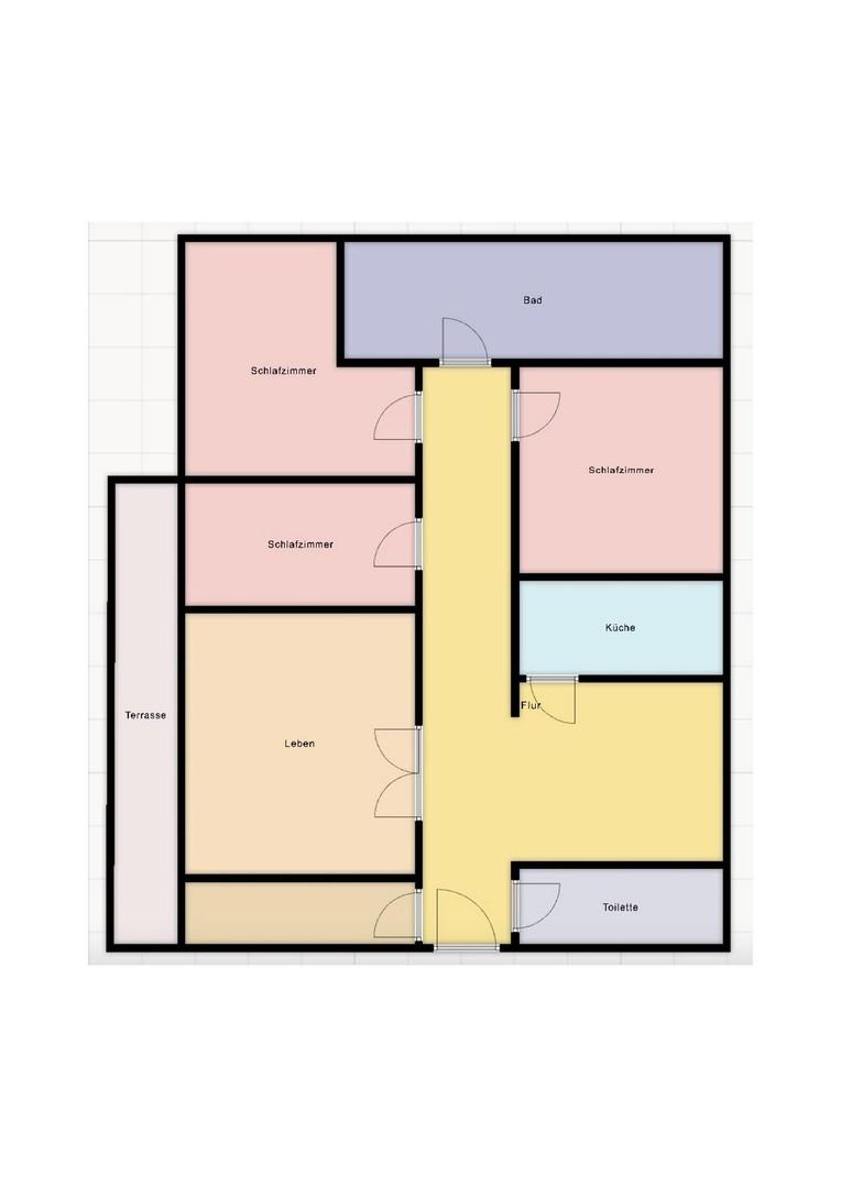 Grundriss schematisch