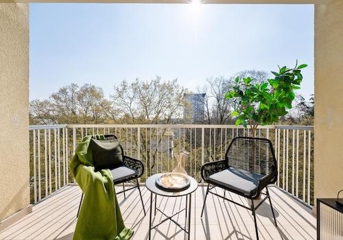 Balkon zum entspannen