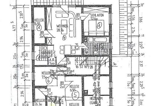 Grundriss-Keller