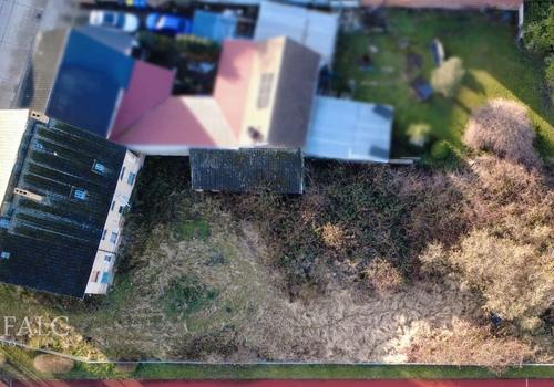 Grundstück aus der Vogelperspektive