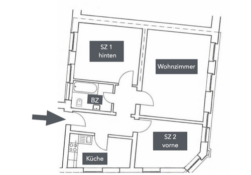 Grundriss 1. OG rechts