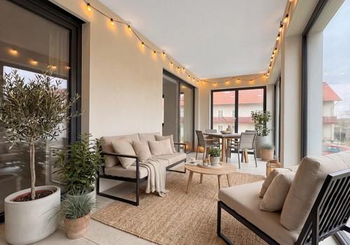 Großzügige Süd-Loggia