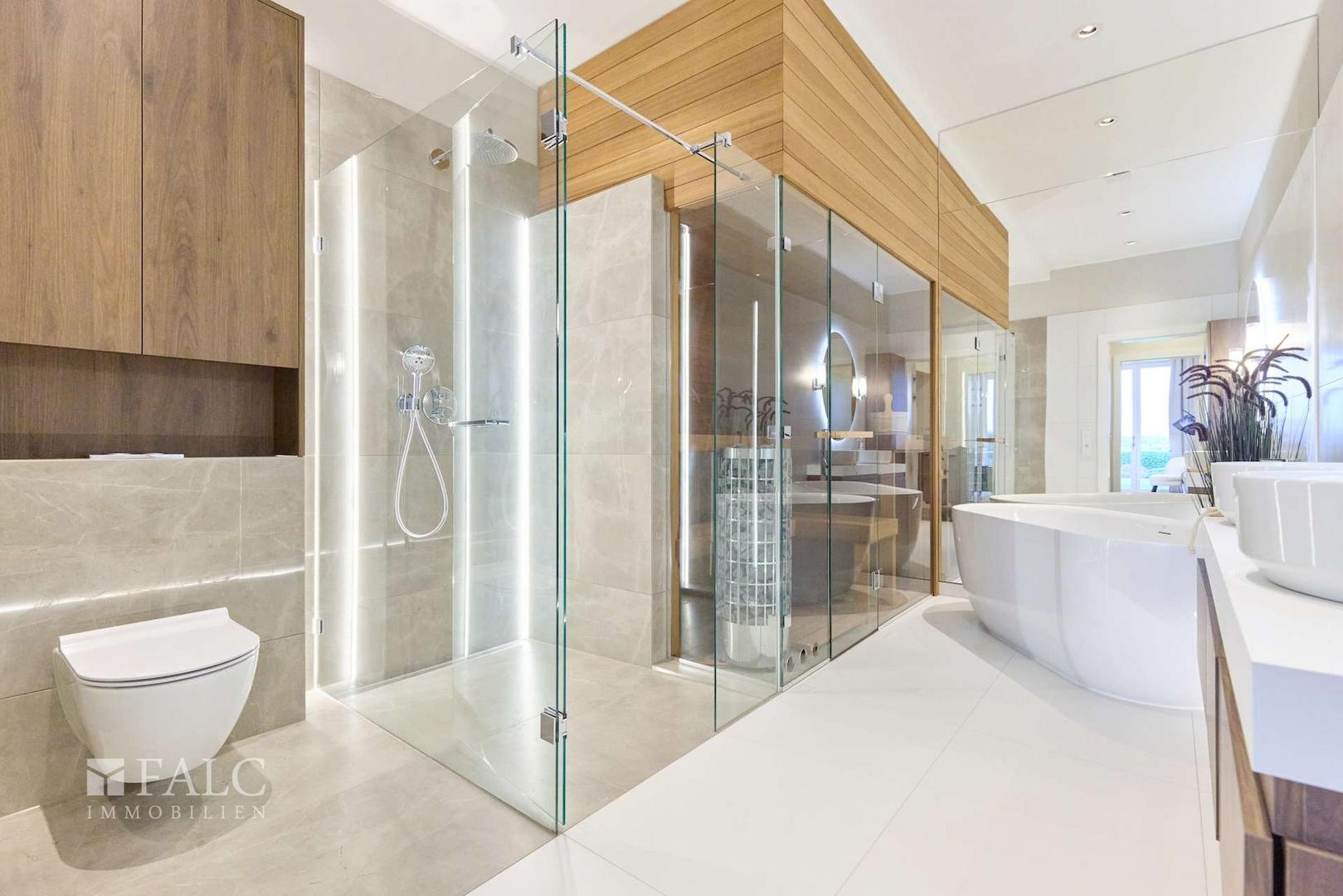 mit eigener, privater Sauna 