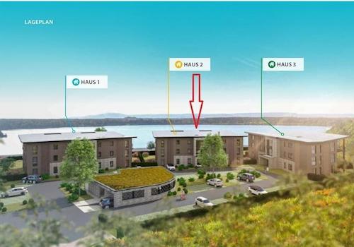 Ansicht Haus 2 mit Seeblick