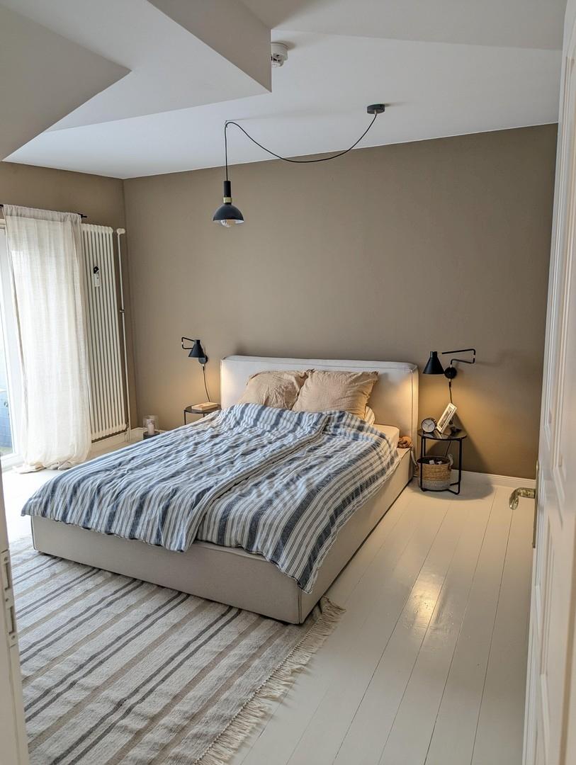 Schlafzimmer mit Balkon