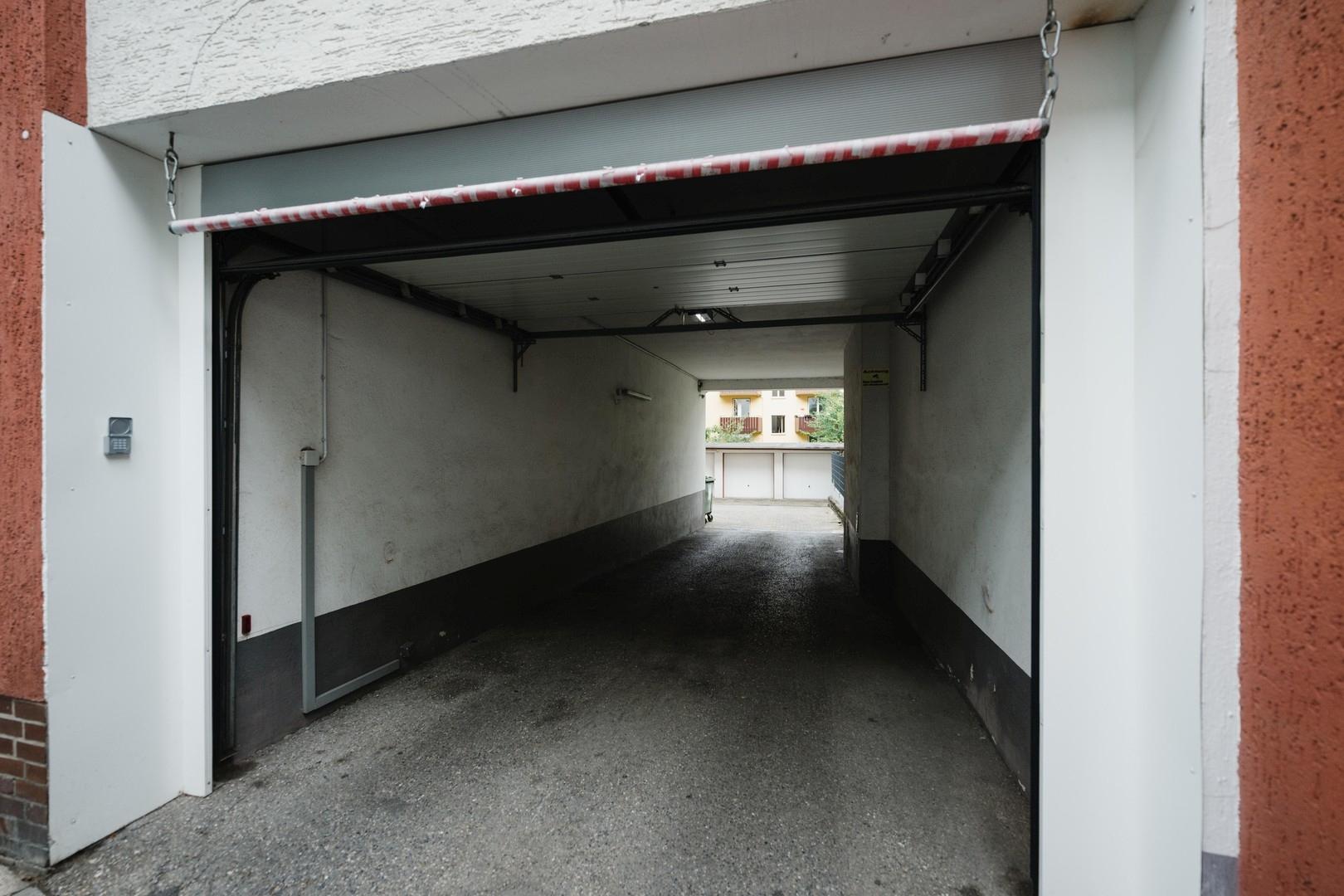 Zufahrt zum Parkplatz