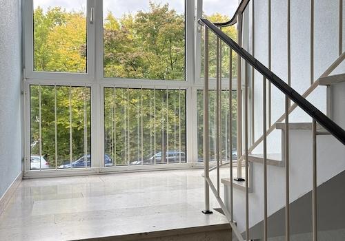 Treppenhaus (frisch renoviert)