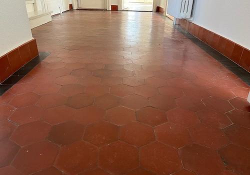 Historische Fliesen im EG