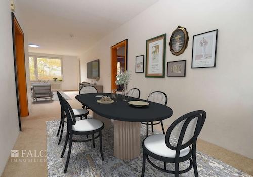 Esszimmer (virtuell möbliert)