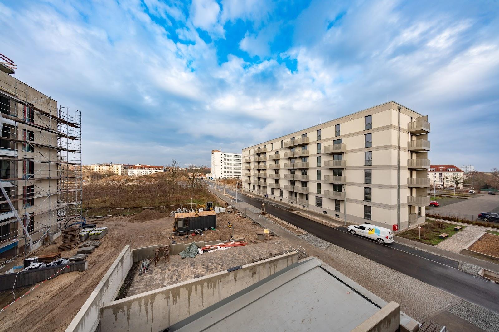 Ausblick Balkon Richtung Norden