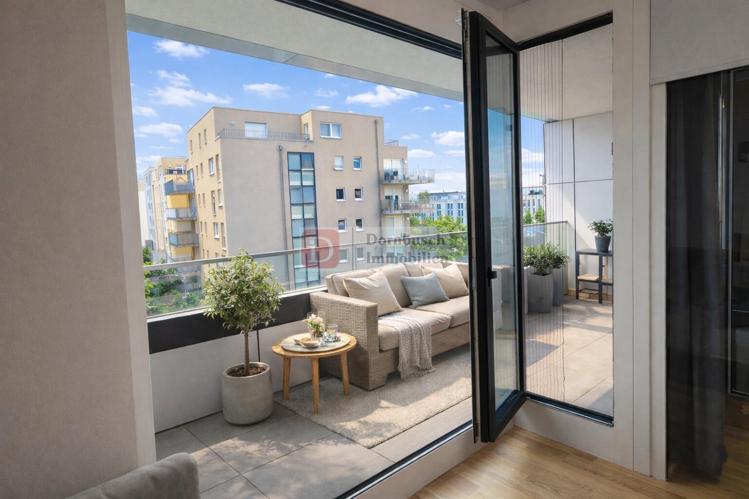 Loggiaansicht - Staging