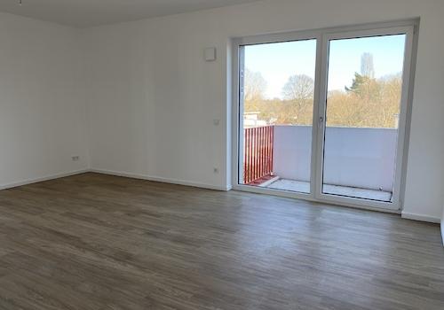 offener Wohn- und Küchenbereich