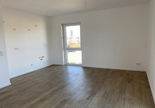 offener Wohn- und Küchenbereich