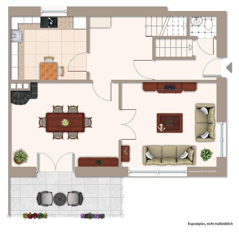 Grundriss Erdgeschoss