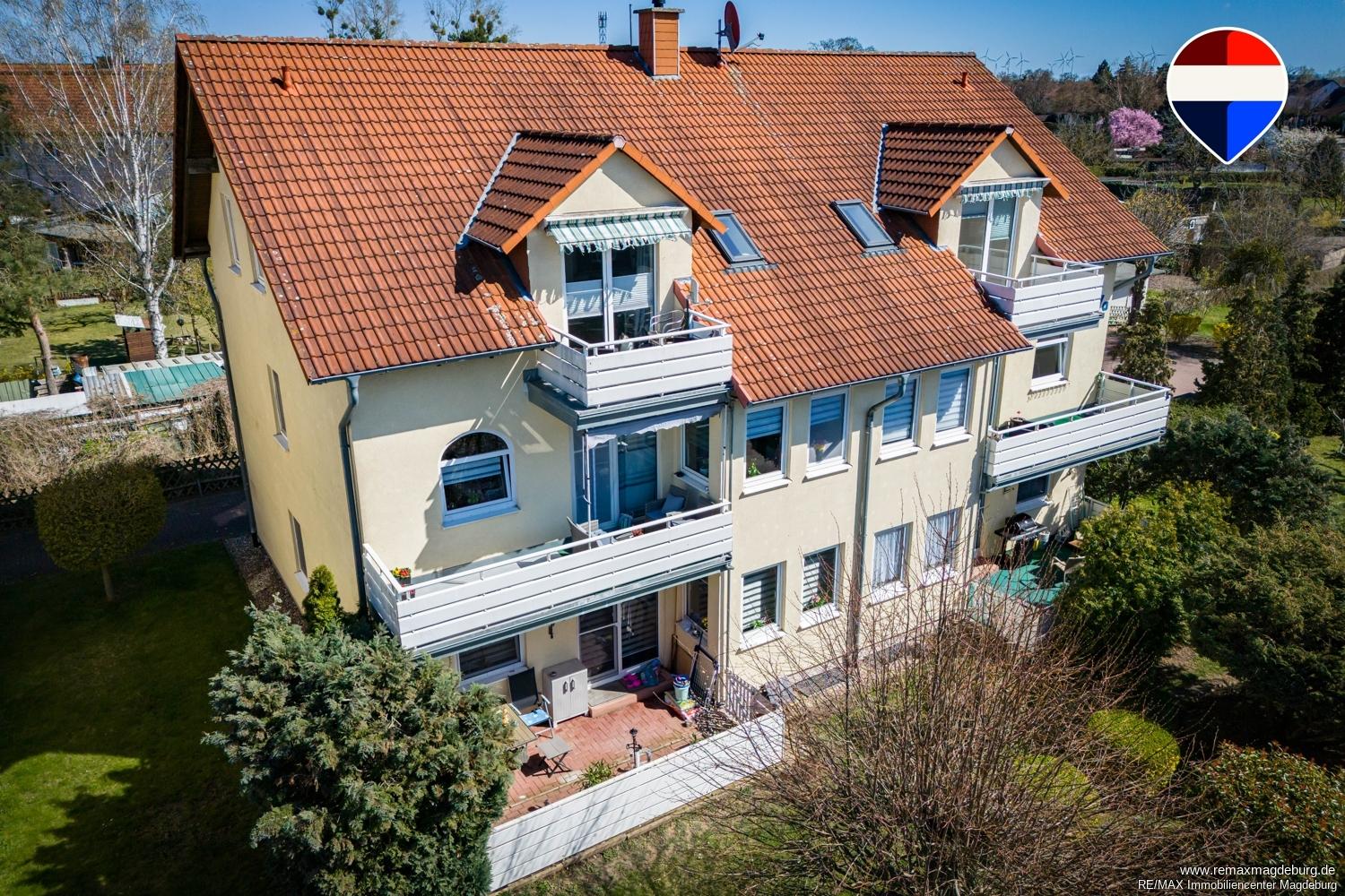 Luftaufnahme, Haus 1 