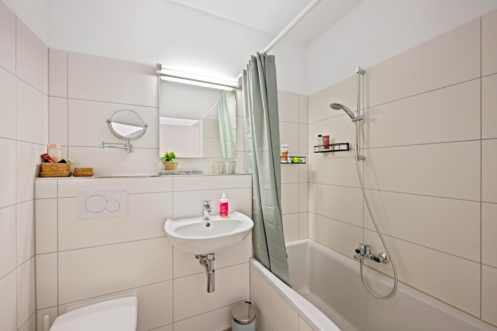 Modernisiertes Badezimmer