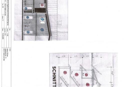 Nord Ansicht und Schnitt
