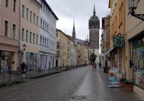 Blick zur Stadtkirche