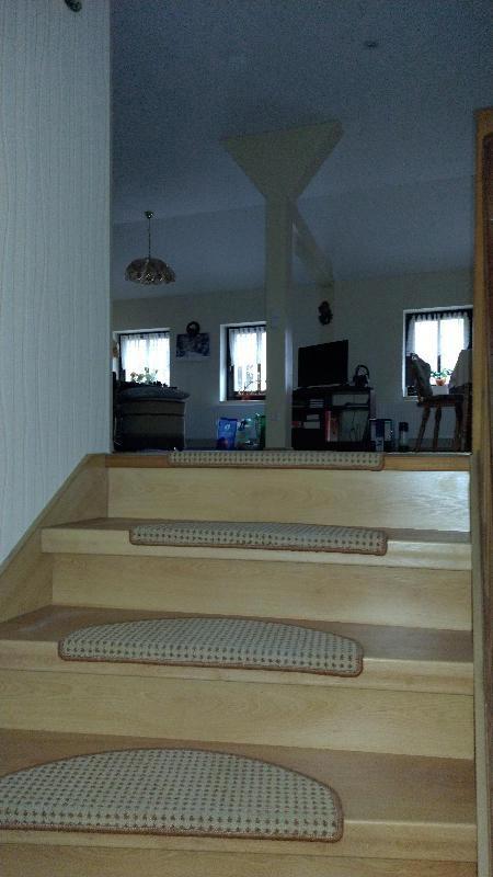 Treppe zum 2 Obergeschoss