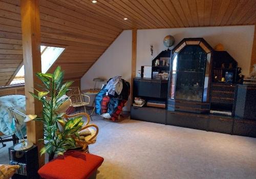 Woh- und Schlafzimmer Dachgeschoss