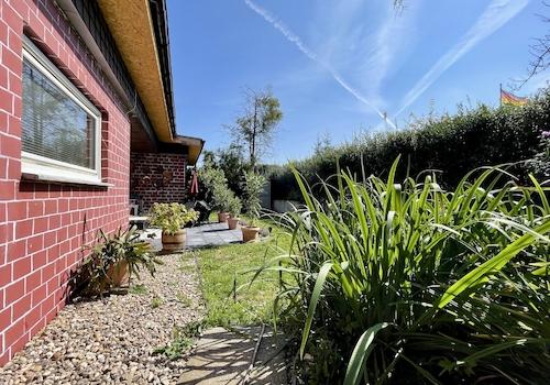 Terrasse und Garten