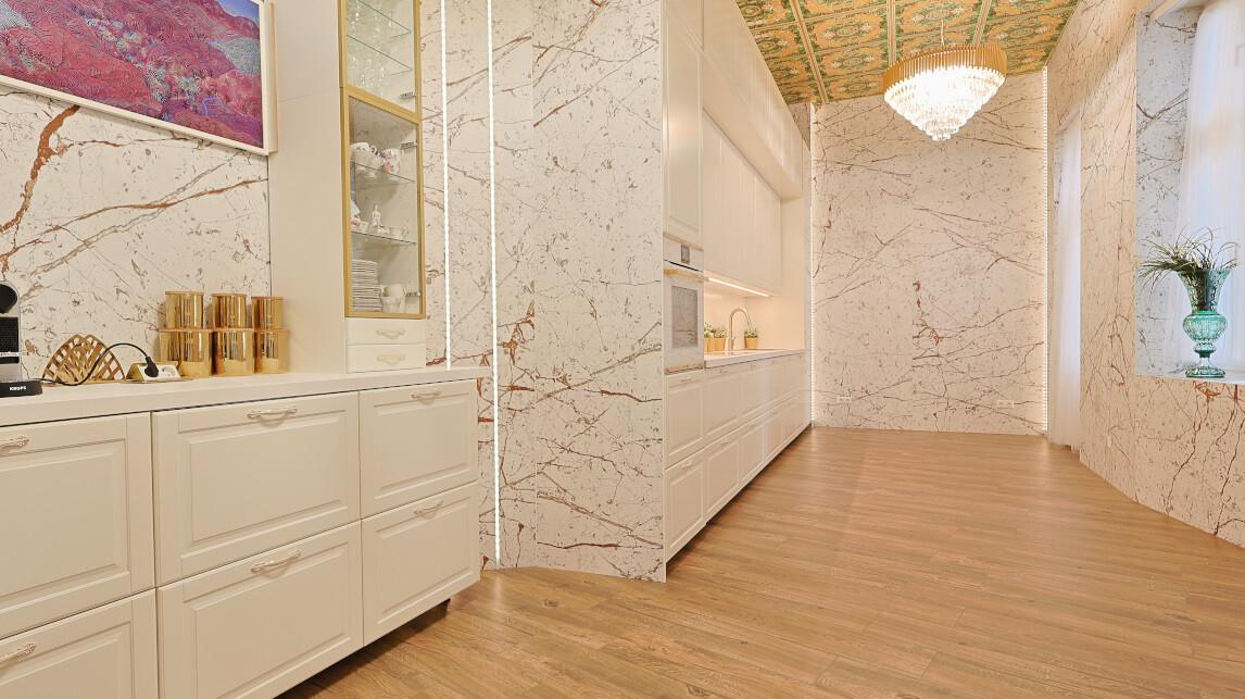 gigantischer Show-Küchenbereich