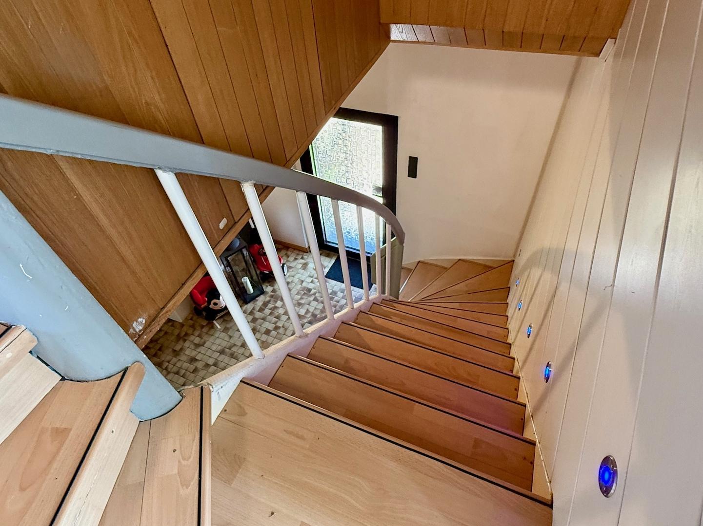 Treppenlauf zum Dachgeschoss