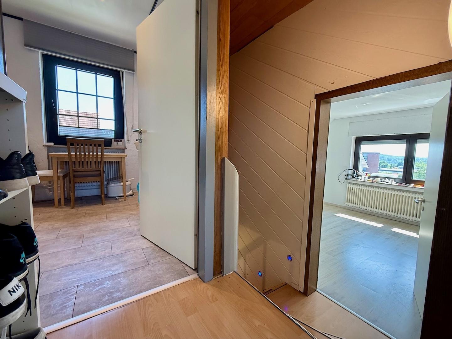 Dachgeschoss: Diele am Treppenlauf